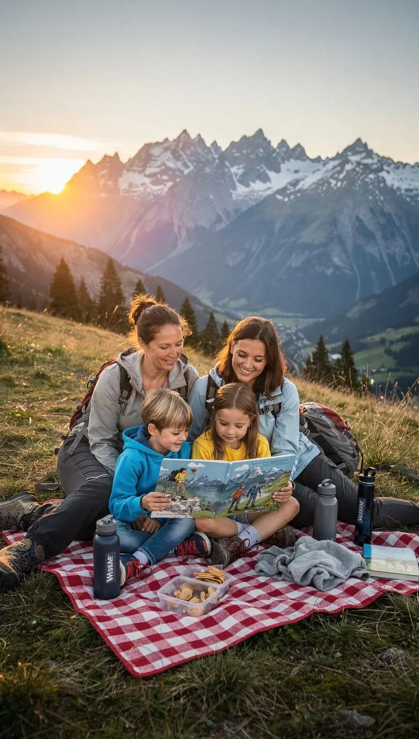 Ein interaktives Leseprogramm auf einem Tablet, das Kinder zum Lesen anregt.